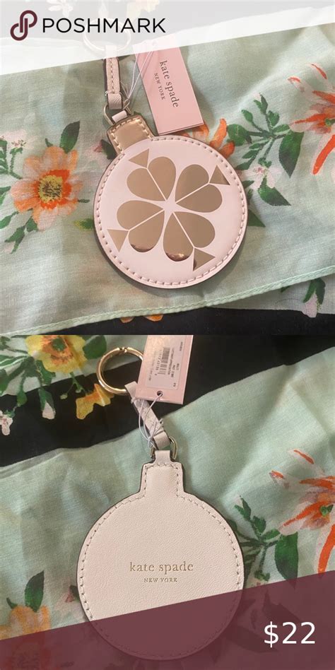 kate spade card holder keychain.